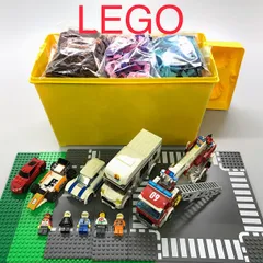 正規品 中古 LEGO レゴ   バラバラ　色分け　パーツ　ブロック　ベースプレート　ミニフィグ　など　大量　4.5kg以上　まとめ売り HD-851-B6 基本ブロック　特殊パーツ　基礎板　ブロックがたくさんほしい方に 361