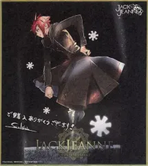 【中古】紙製品 織巻寿々 石田スイ先生コメント入り複製ミニ色紙 「Switchソフト ジャックジャンヌ」 Joshin購入特典