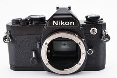 ニコン Nikon FM Black Body Only 35mm SLR Film Camera [良品] #2756A