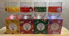 【非売品】ディズニー キャラクター グラス KIRIN キリンオリジナル ノベルティ コップ プーさん ミッキー チップとデール マリー