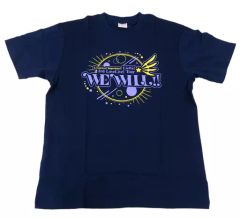 [중고] 의류 이벤트 로고 티셔츠 네이비 프리 사이즈 [러브라이브! 슈퍼스타!! Liella! 3rd LoveLive! Tour ~WE WILL!!~]