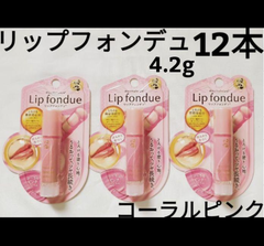 【12本】リップフォンデュ4.2g×12本/美容リップ/メンソレータム/グロスリップ/新品未開封