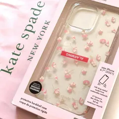 [Kate Spade] ケイトスペード スマホケース iPhoneケース iPhone13 Pro Max / iPhone12 Pro Max 花A