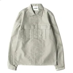 JIL SANDER ジル・サンダー ジャケット サイズ:39(15 1/2) 2020年製 ツーポケット ミリタリー シャツ ジャケット 2 Pocket Military Overshirt JSMS740526 ライトベージュ アウター コートのサムネイル