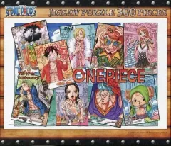 ワンピース ジグソーパズル (額付き)300ピース5個