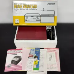 【S19578】（ジャンク）Nintendo HVC-022/023 FAMILY COMPUTER DISK SYSTEM / 任天堂 ファミリーコンピューター ディスクシステム 元箱取説