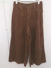 ◇ studio CLIP スタディオクリップ コーデュロイ素材 パンツ サイズM ブラウン系 レディース  【中古】 【1204150001293】