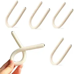 【在庫処分】まとめる 【IPPON】くねくねロック ホルダー 自由自在に 曲がる 結束バンド スマホスタンド バックハンガー ケーブル マルチバンド アイデア雑貨 便利グッズ 4本セット(No.30)