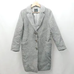 ◇ ⊇ URBAN RESEARCH ウール混合 長袖 コート サイズF グレー レディース E  【1503310009316】