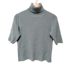 TSEカシミヤ・シルクカシュクールニット(サイズM)(水色) 2025年最新TSE レディースの人気アイテム - メルカリ