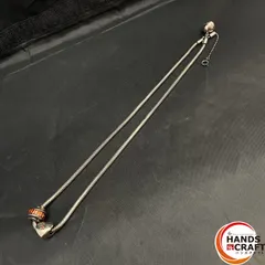 ◎【未使用／長期保管品】 フォリフォリ ネックレス シルバー ハート/クローバー マグネット式 FolliFolle