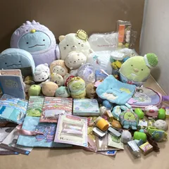 ★ すみっコぐらし グッズ  約70点 まとめ商品 ぬいぐるみ てのりぬいぐるみ とかげのお家、すみっコハウスの寝室、ソーイングセット 4.25kg