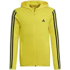 アディダス(adidas) ジュニア スウェットシャツ デザインドtoムーブ 3ストライプス トラックトップ 29327-HP0808 ビームイエロー/レジェンドインク 120cm