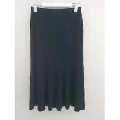 ◇ PROPORTION BODY DRESSING リブ 膝下丈 マーメイド ニット スカート サイズ2 ネイビー系 レディース  【中古】 【1206170007538】