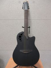 OVATION オベーション 2058TX-5 12弦 エレアコ ブラック ギター - メルカリ