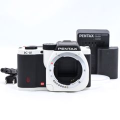 ペンタックス PENTAX K-01 ボディ ホワイト×ブラック ミラーレス一眼レフカメラ【中古】
