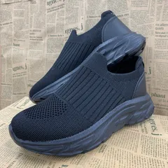 新品★レディース★軽量 幅広 厚底スリッポン ダッドスニーカー 黒 3736