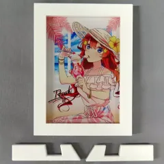 【中古】マグネット・磁石 中野五月 マグネット付きフレームスタンド＜Resort Mood＞ 「五等分の花嫁∽ Resort Mood in アトレ秋葉原」