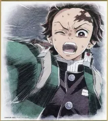 【中古】紙製品 竈門炭治郎 「鬼滅の刃×ufotable Cafe 竈門炭治郎 立志編 特別編集版放送記念コラボレーションカフェ 鼓屋敷編・那田蜘蛛山編 ランダム複製ミニ色紙」