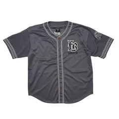 90s FBcounty ベースボールシャツ デッドストック 2XLチカーノ FB COUNTY - FB COUNTY ベースボールシャツ ブラック 2XL