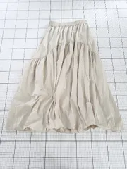 ◇ Θ AZUL BY MOUSSY アズール バイマウジー ロング丈 フレア スカート サイズM ベージュ系 レディース E  【1509100082828】