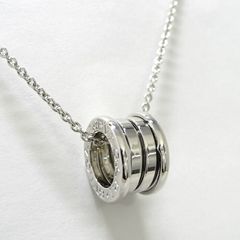 BVLGARI ネックレス ビーゼロワン 750WG K18WG ホワイトゴールド 約11.4g