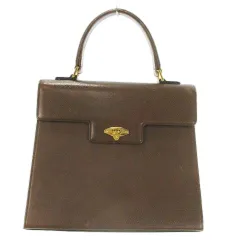 2507-30｜美品｜ヴァレンティノ ガラヴァーニ ハンドバッグ ブラウン系