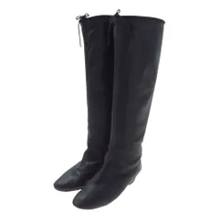 repetto レペット ブーツ レザー ストレッチ ロングブーツ ブラック系 37【中古】のサムネイル