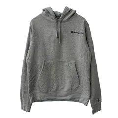 Champion ロゴスウェット パーカー S グレー チャンピオン フーディー トップス プルオーバー 古着卸 アメリカ仕入 a708-5701