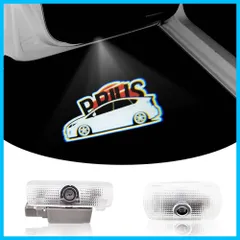 Wxoauck 2個セットドア高輝度 Toyota トヨタ エスティマ 50系 Estima ロゴ カーテシランプ カーテシライ 2025年最新トヨタ ドア カーテシライト TOYOTA 送料無料の人気