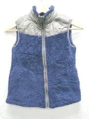 ◇ ELFINDOLL エルフィンドール キッズ 子供服 切り替え フリース ベスト サイズ140 ネイビー グレー メンズ P  【1407260015840】のサムネイル