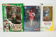 8.477 ▲ フィギュア 3点セット クイーンズブレイド ToHeart など 美少女
