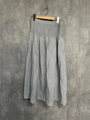 Comme ca Mature コムサマチュア リバーシブル フレア スカート sizeF/白 ■■ レディース