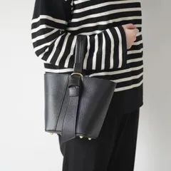 MARLON FIRENZE (マーロンフィレンツェ) | Secchiello Ivan Bag (light beige/black) | ショルダーバッグ ハンドバッグ