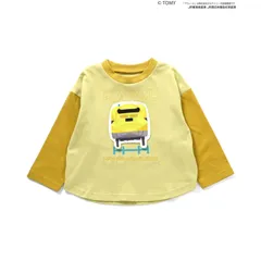 子供服 Tシャツ プラレール キッズ 新幹線 長袖 秋 仕掛け 120cm 110 100 90 80 綿100% ドクターイエロー はやぶさ こまち かがやき 電車 保育園 幼稚園 小学生 園児 ベビー 赤ちゃん かっこいい おしゃれ プレゼント