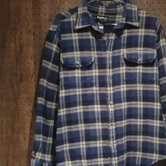 Guide Series　フランネルシャツ　チェック柄長袖シャツ　サイズＬ
