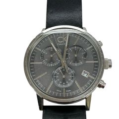 186000 現状品 CK カルバンクライン メンズ腕時計 ブラック