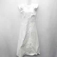 ◇ ⊂ tocco closet luxe ロング丈 ワンピース サイズM オフホワイト レディース E  【1410290010013】