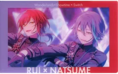 【中古】キャラカード 神代類×逆先夏目(魔法と発明が織りなすショー/特訓前/ノーマル) 「プロジェクトセカイ カラフルステージ! feat. 初音ミク×あんさんぶるスターズ!! ePick card series クリアver.」