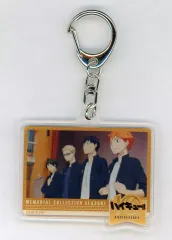 【中古】キーホルダー 集合(烏野高校1年生) 「ハイキュー!! トレーディングアクリルキーホルダー メモリアルコレクション SEASON.1」
