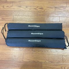 【中古】傷あり3個セット　モザンビーク（Mozambique）ロールテーブル キャンプ テーブル アウトドア 折りたたみ 軽量 アルミ製 ピクニック