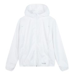 訳あり　現行品　デカトロン　KALENJI(カレンジ) ランニング ジャケット 防風 100 レディース　ホワイト　XLサイズ　汚れあり