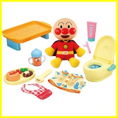 1歳6か月以上 対象年齢 たっぷりおせわセット なかよしアンパンマン [バンダイ(BANDAI)]