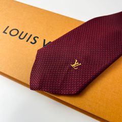 人気】LOUIS VUITTON モノグラム レッド シルクネクタイ - メルカリ