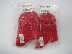 【新品未開封】　子供用靴下　２足組　12～18　赤　くつした