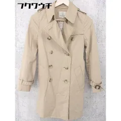 ◇ ◎ BEAUTY&YOUTH UNITED ARROWS ウエストベルト付 長袖 トレンチ コート サイズS ベージュ レディース 【中古】 【1002798446090】