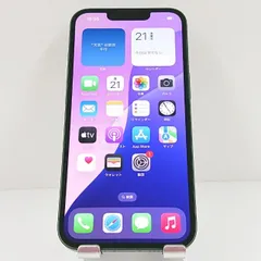 iPhone13 128GB au グリーン 送料無料 本体 c10720