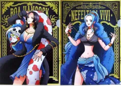 【中古】クリアファイル ハンコック＆ビビ A4描きおろしクリアファイルセット(2枚組) 「一番くじ ワンピース 20th anniversary」 L賞