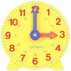 時間を学べる算数教材として活用可能 時計の学習ができる学習用時計 Clock Student 時間 算数教材 【知育玩具 生徒用 学習時計