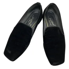 ルタロン (24.5) パンプス フラット スクエアトゥ スリッポン 希少デザイン